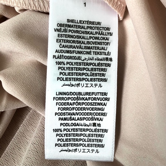 Adrianna Papell 3D Floral Embellishments Midi Cocktail Dress in Shell/Pink - Picture 10 of 14